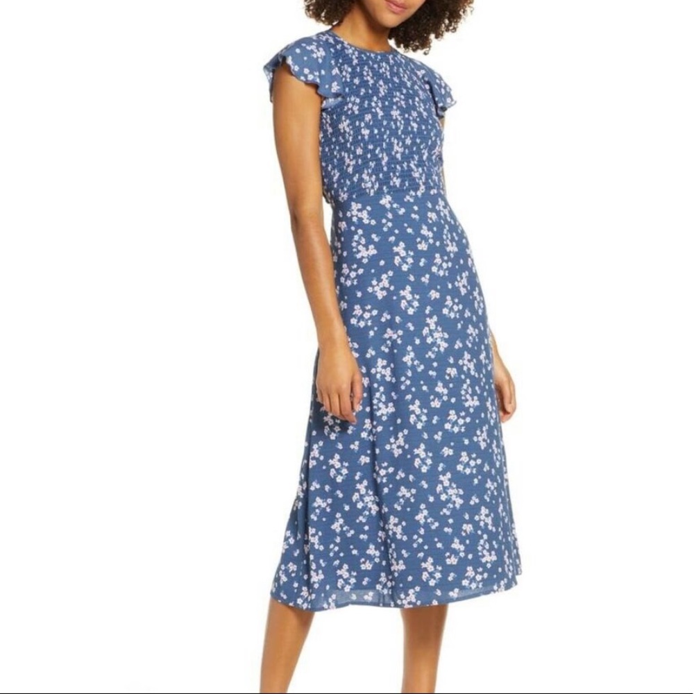 Ali & Jay Casa Del Mar Ditsy Floral Midi Dress